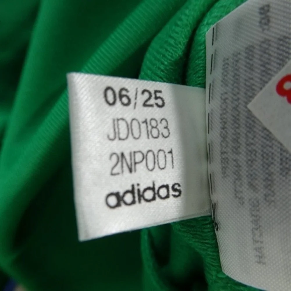 Adidas Men's Green White Two Piece Tracksuit Small Jacket JD0183 Pants JD0184